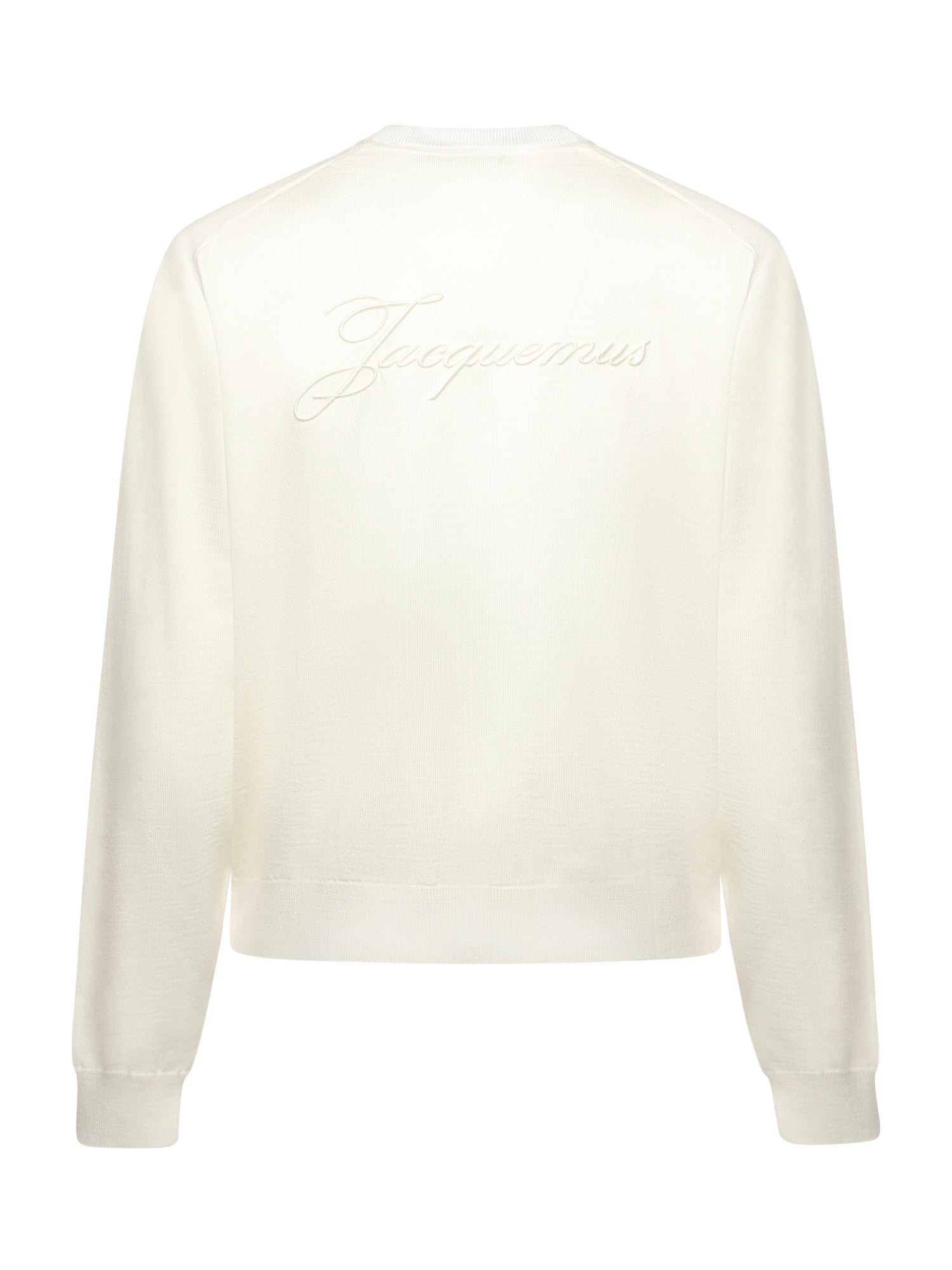 Maglione "Le Sweater Brode" in lana 25HSWM00614AK00299 110 JACQUEMUS 