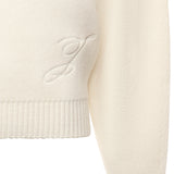 Maglia "La Maille Pallone" in lana e cashmere 25HSWW00624AK00278 110 JACQUEMUS 