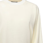 Maglione con logo ricamato 25HSWW00632AK00299 110 JACQUEMUS 