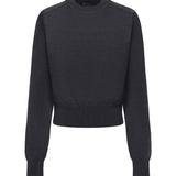 Maglione con logo ricamato 25HSWW00632AK00299 970 JACQUEMUS 