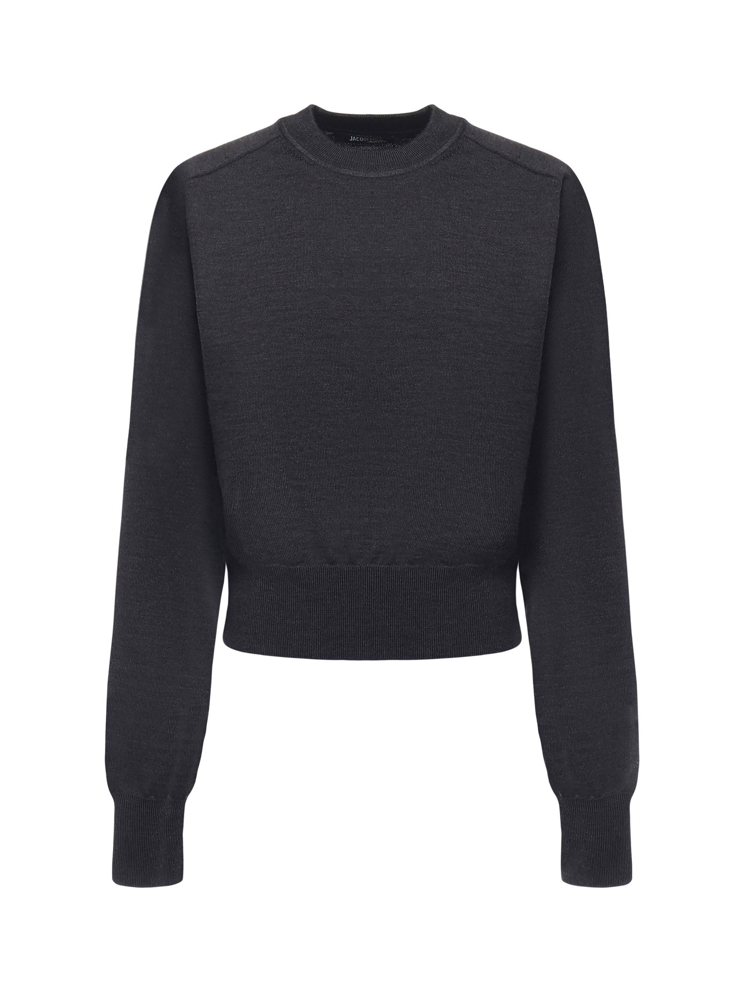 Maglione con logo ricamato 25HSWW00632AK00299 970 JACQUEMUS 