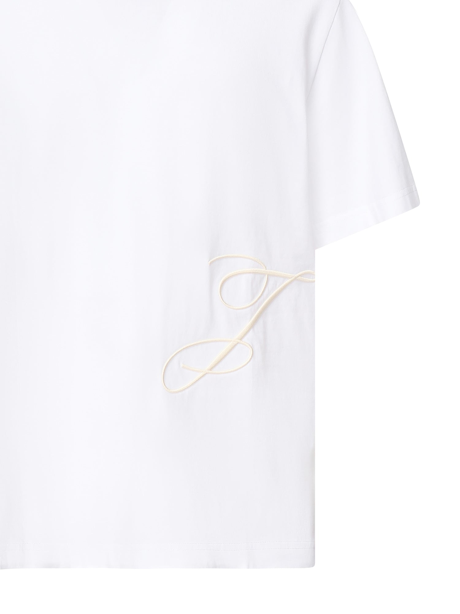 T-shirt le t-shirt J 25HTSM00566AJ00068 100 JACQUEMUS 