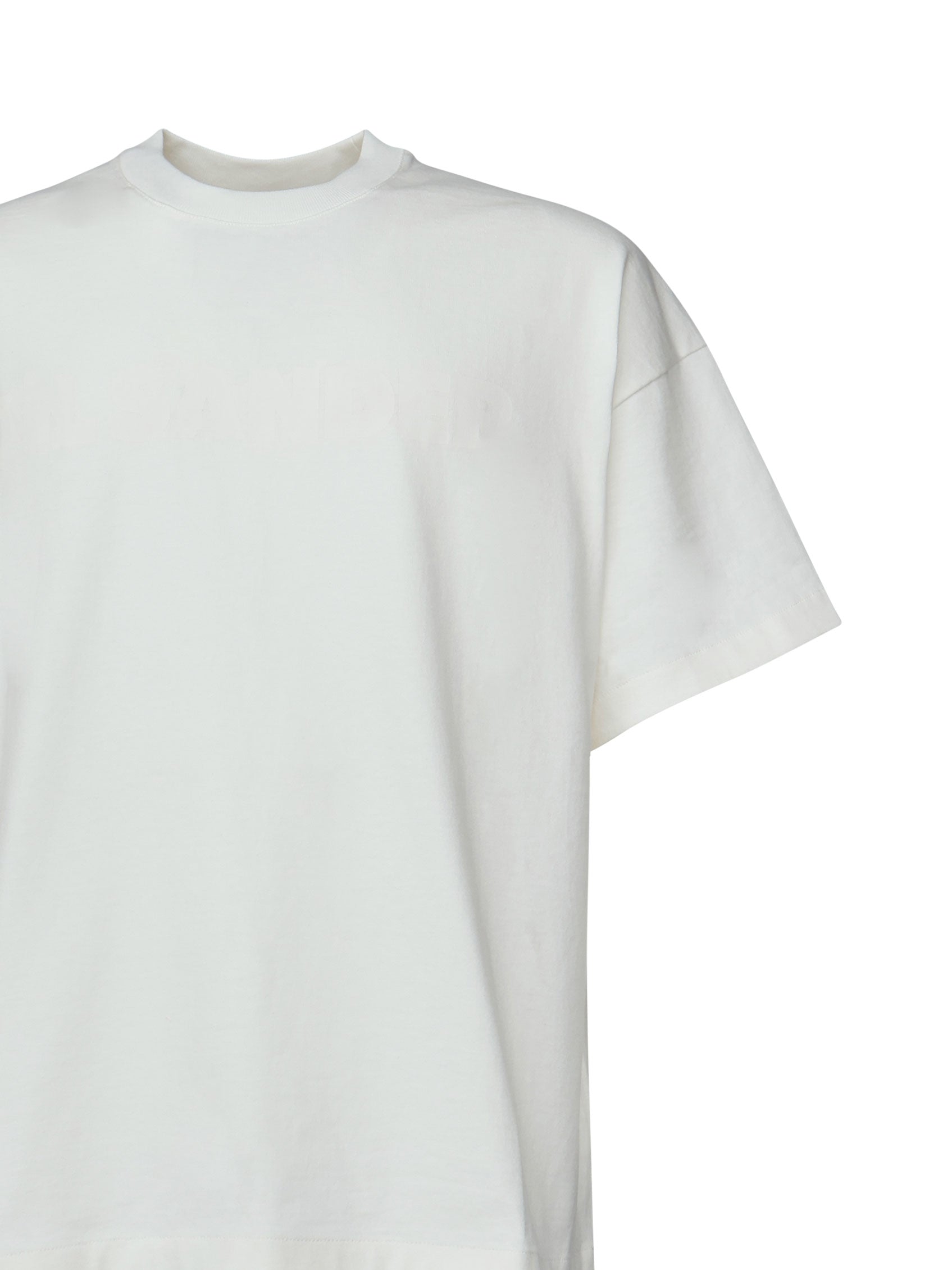T-shirt con logo<BR/> J21GC0168 J20243102 JIL SANDER 