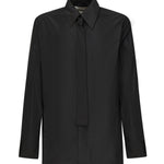 Camicia con cravatta in taffetà J22DL0321 J70005001 JIL SANDER 