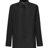Camicia con cravatta in taffetà J22DL0321 J70005001 JIL SANDER 