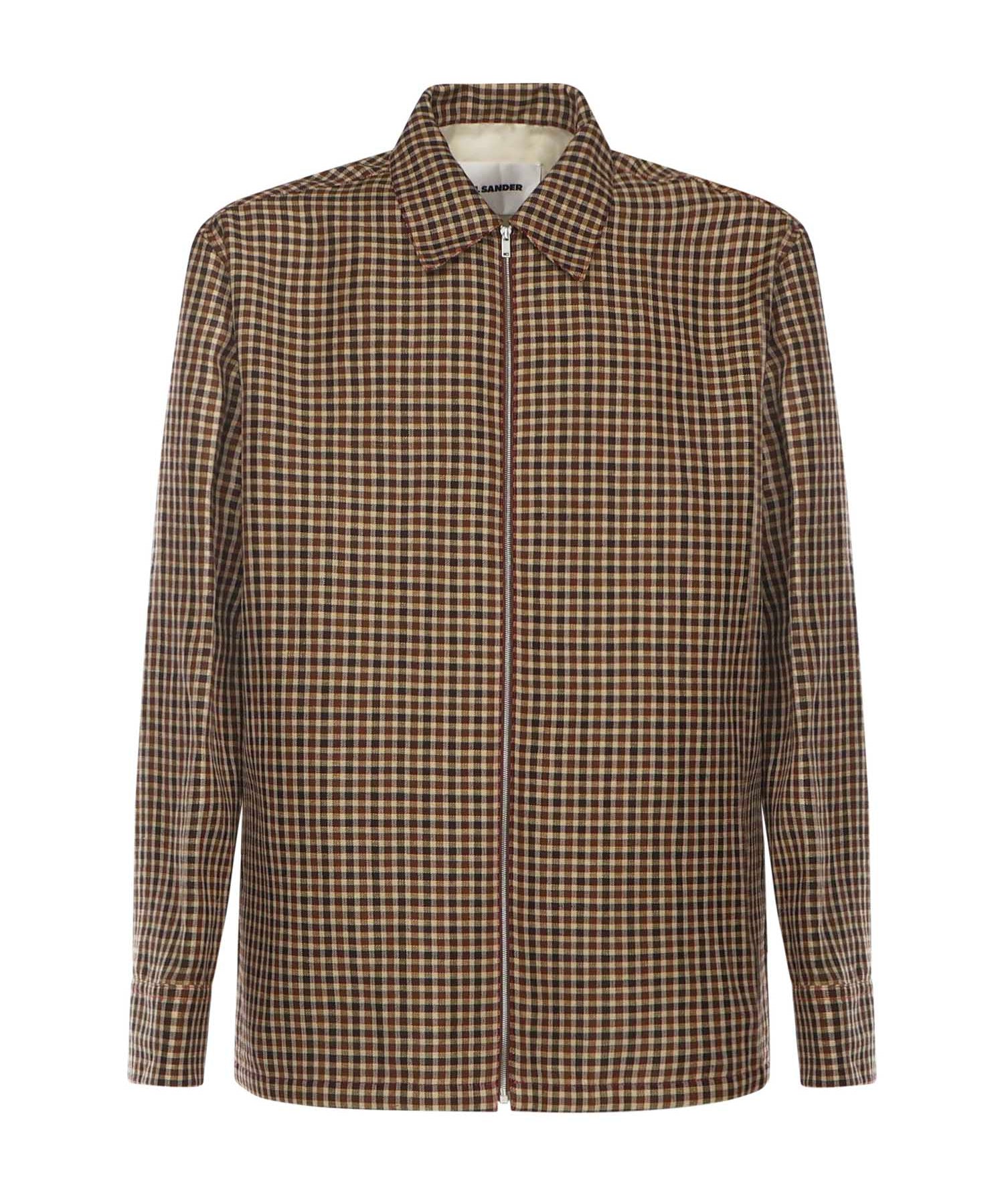 Camicia in misto lana J22DL0337 J40252242 JIL SANDER 