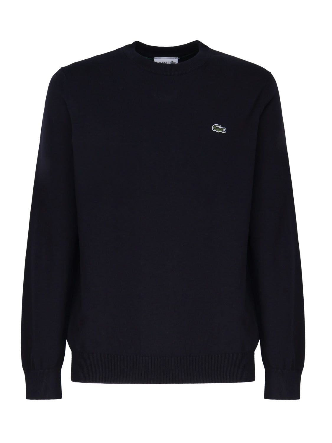 Maglioncino in misto cotone con logo AH0128 166 LACOSTE 