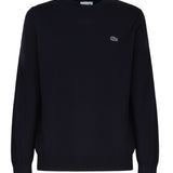 Maglioncino in misto cotone con logo AH0128 166 LACOSTE 