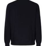 Maglioncino in misto cotone con logo AH0128 166 LACOSTE 