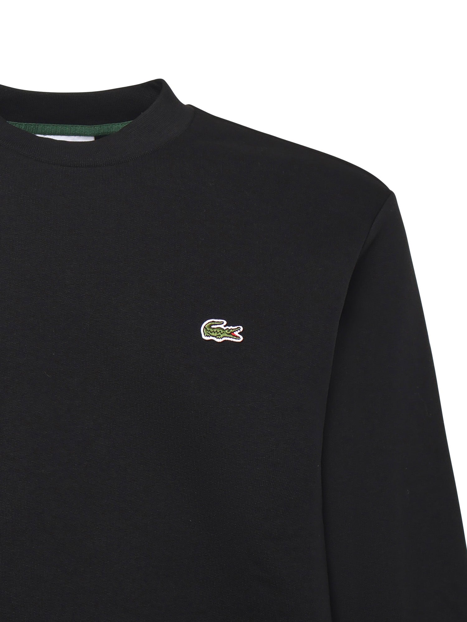 Felpa girocollo in pile SH9608 031 LACOSTE 
