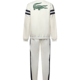 Tuta da tennis stampata WH4766 YVC LACOSTE 