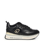 Sneakers platform in pelle<BR/> BF5009P0102 22222 LIU JO 