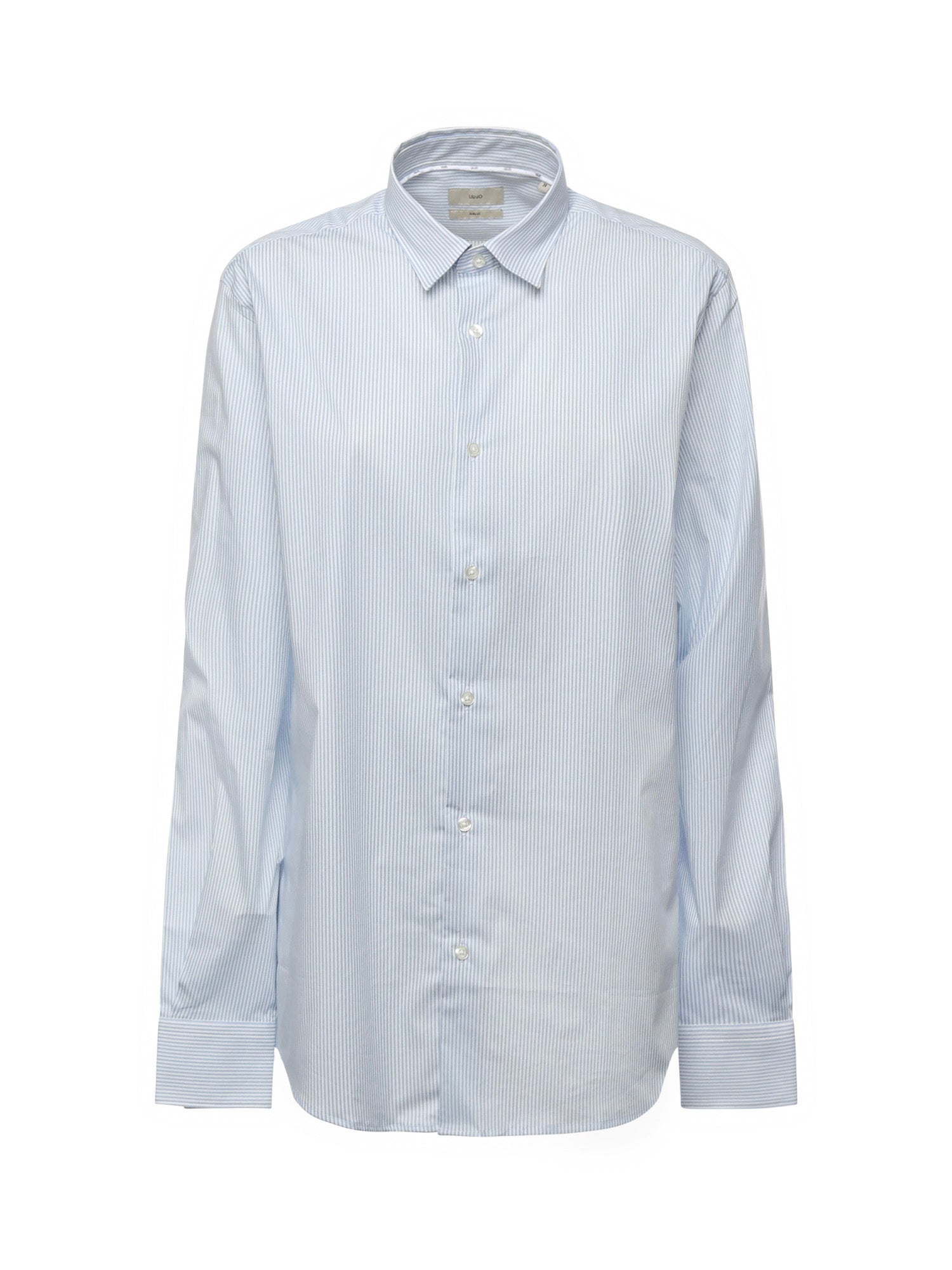 Camicia in cotone QF5097 T4354M9801 LIU JO 