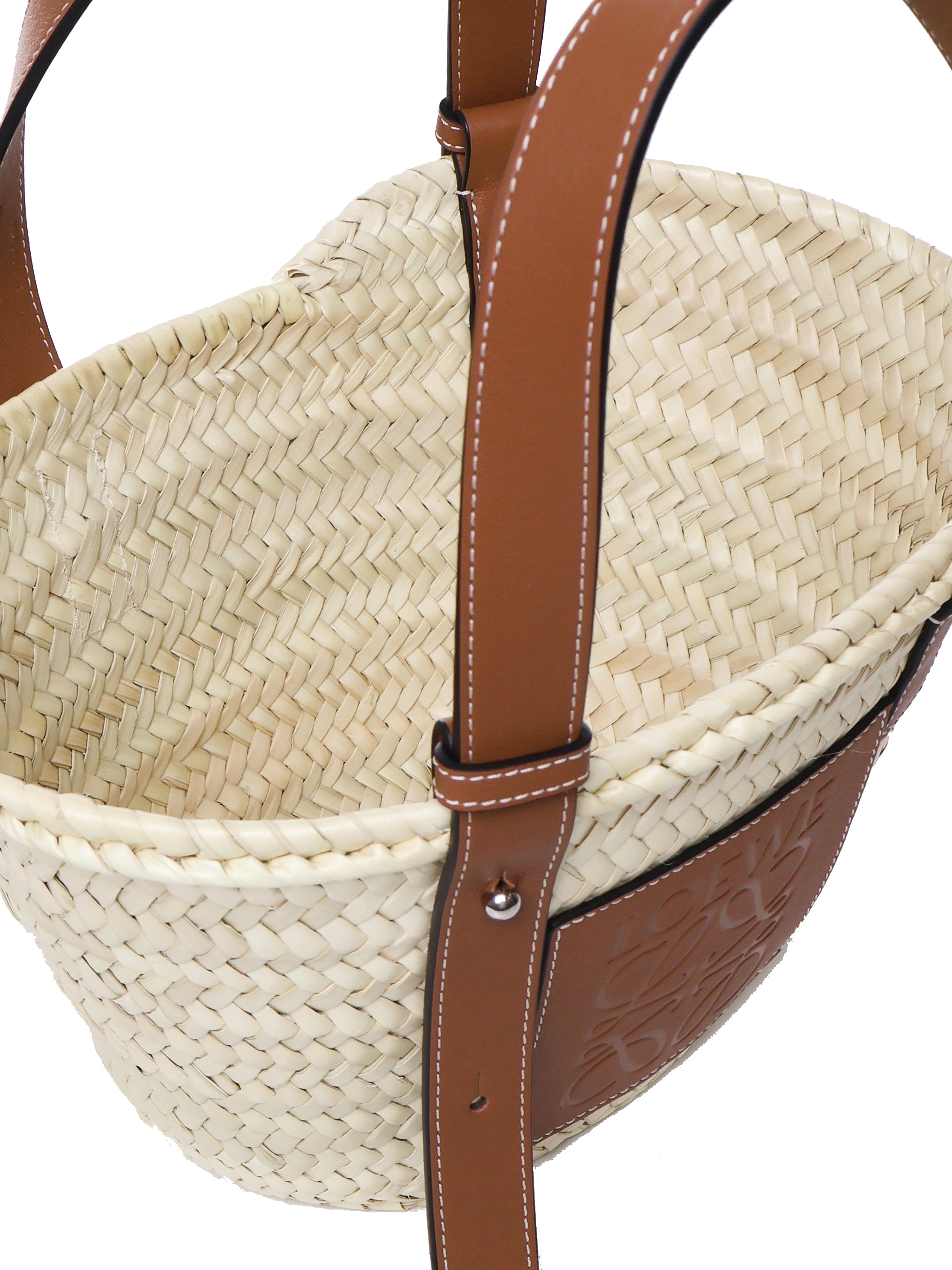 Borsa basket in foglia di palma 327.02.S92 2435 LOEWE 