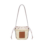 Borsa a secchiello intrecciata A223222X01 2435 LOEWE 