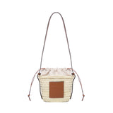 Borsa a secchiello intrecciata A223222X01 2435 LOEWE 