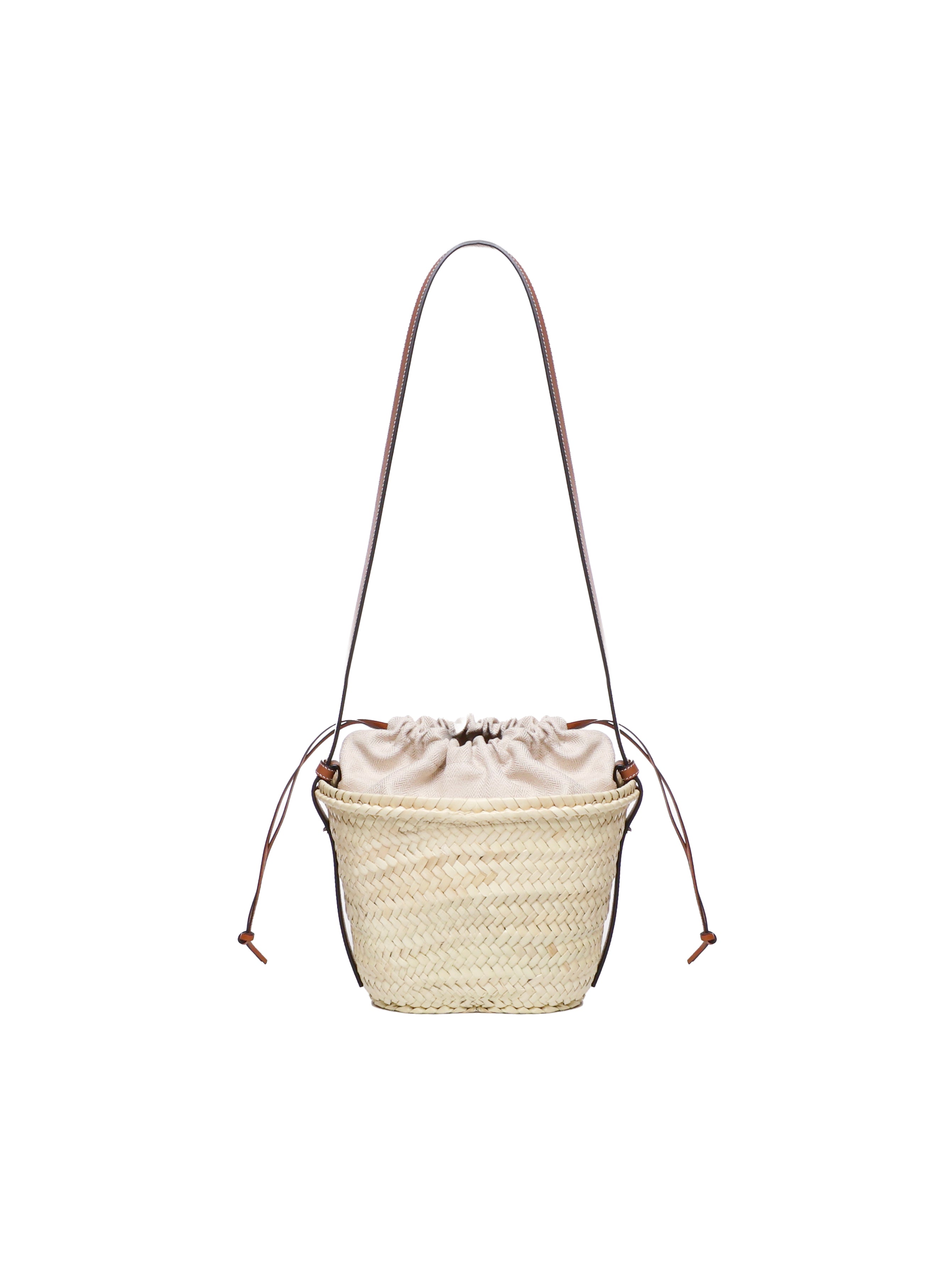 Borsa a secchiello intrecciata A223222X01 2435 LOEWE 
