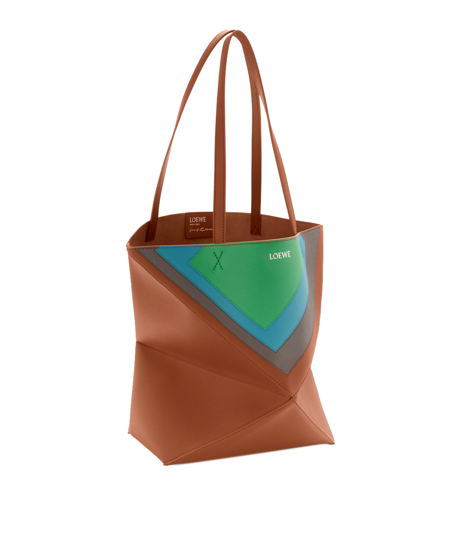 Borsa Puzzle Fold Tote media in nappa di vitello A779G50X96 143 LOEWE 