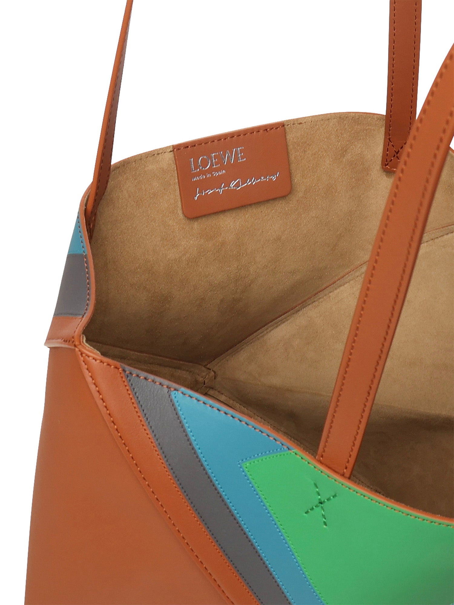 Borsa Puzzle Fold Tote media in nappa di vitello A779G50X96 143 LOEWE 