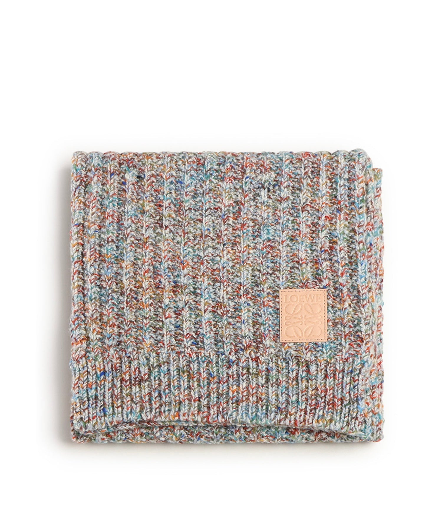 Sciarpa in misto lana e cashmere F655SS1X05 9990 LOEWE 