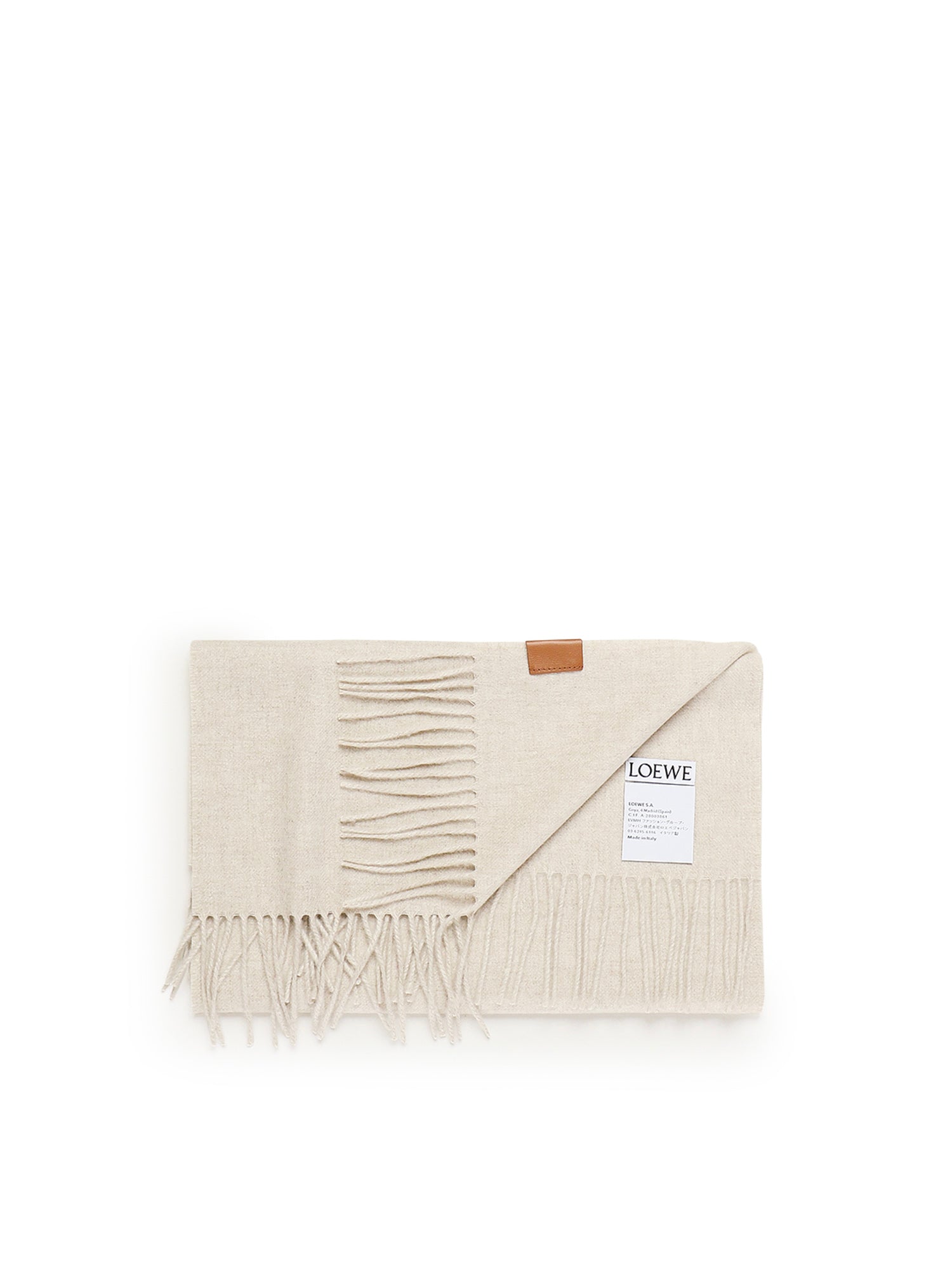 Sciarpa in cashmere<BR/> F811257X68 2200 LOEWE 