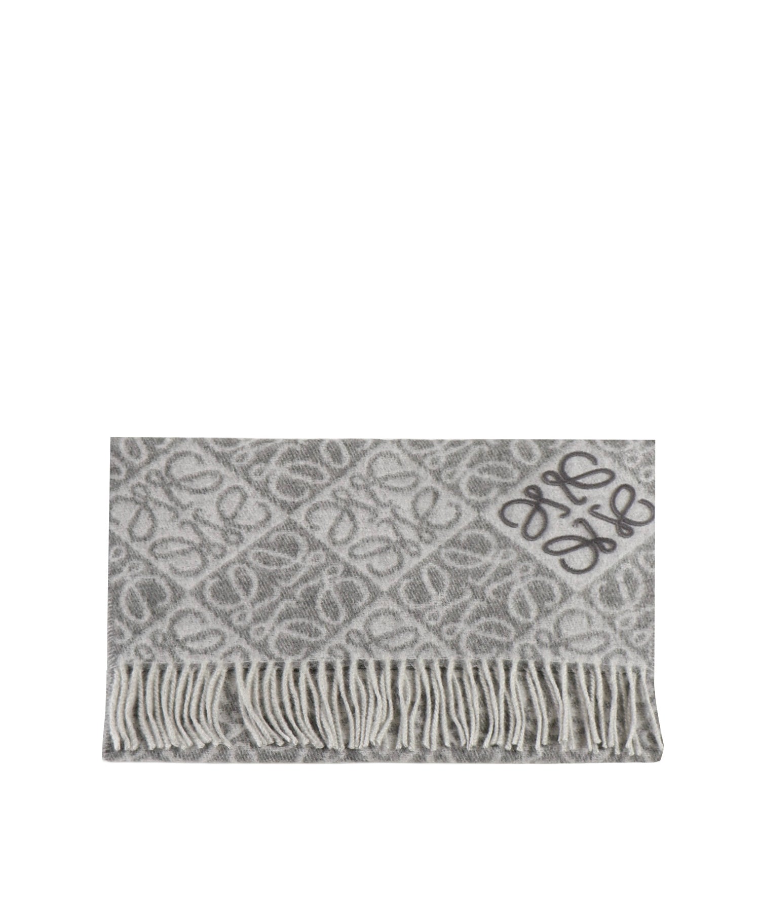 Sciarpa anagram in lana e cashmere F811SS1X01 1120 LOEWE 