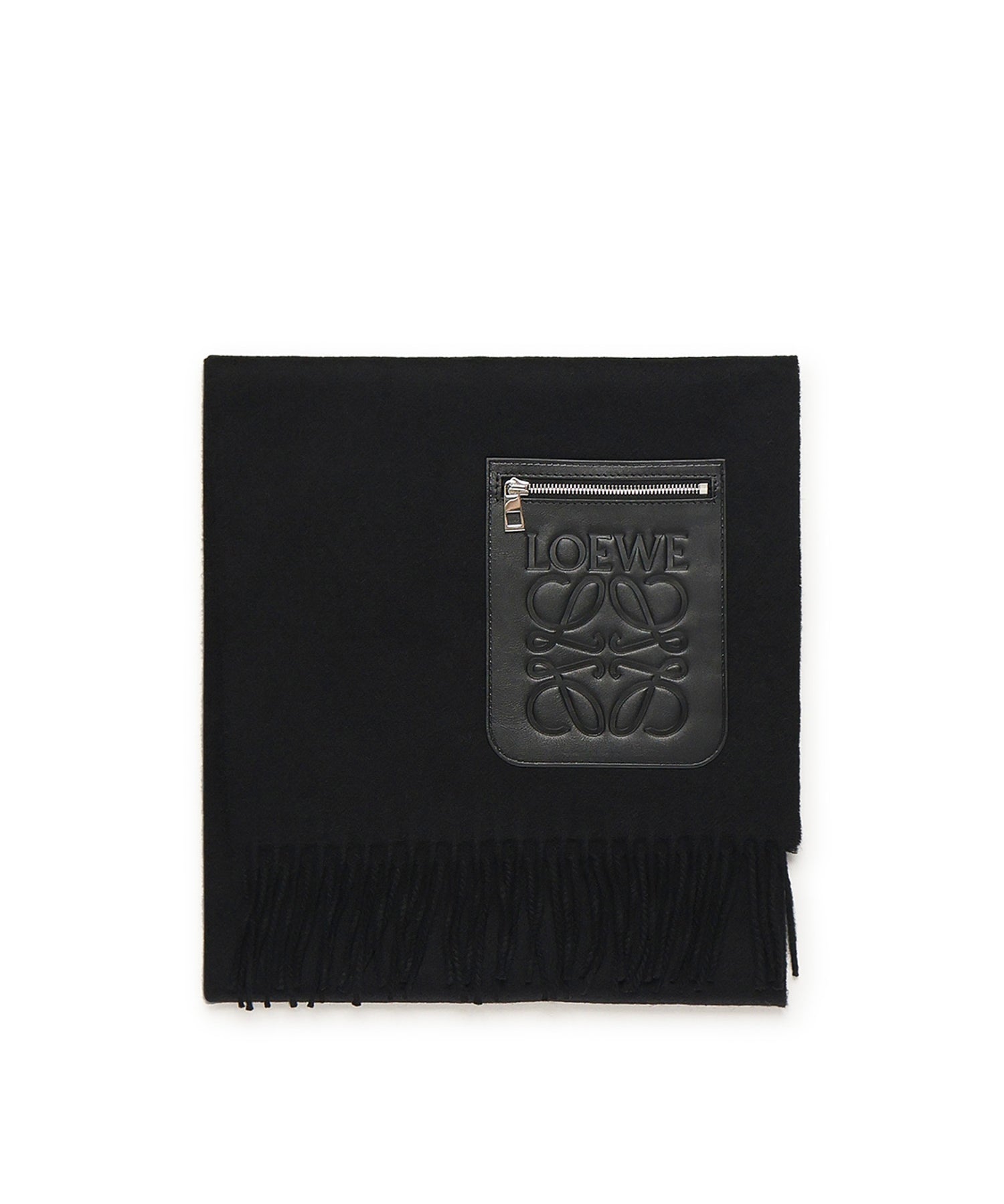 Sciarpa in lana e cashmere FSA5SS1W01 1100 LOEWE 