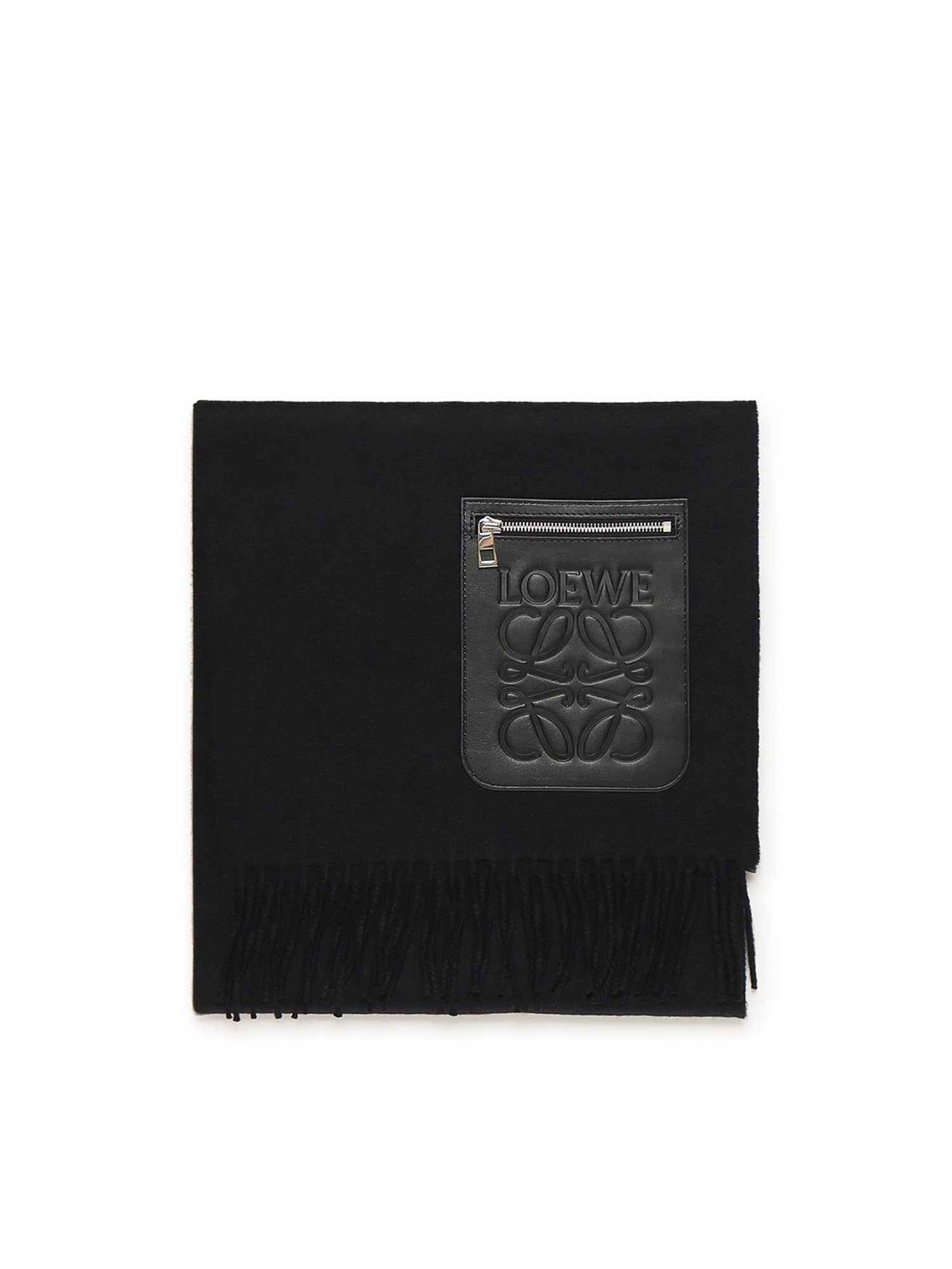 Sciarpa in lana e cashmere FSA5SS1W01 1100 LOEWE 