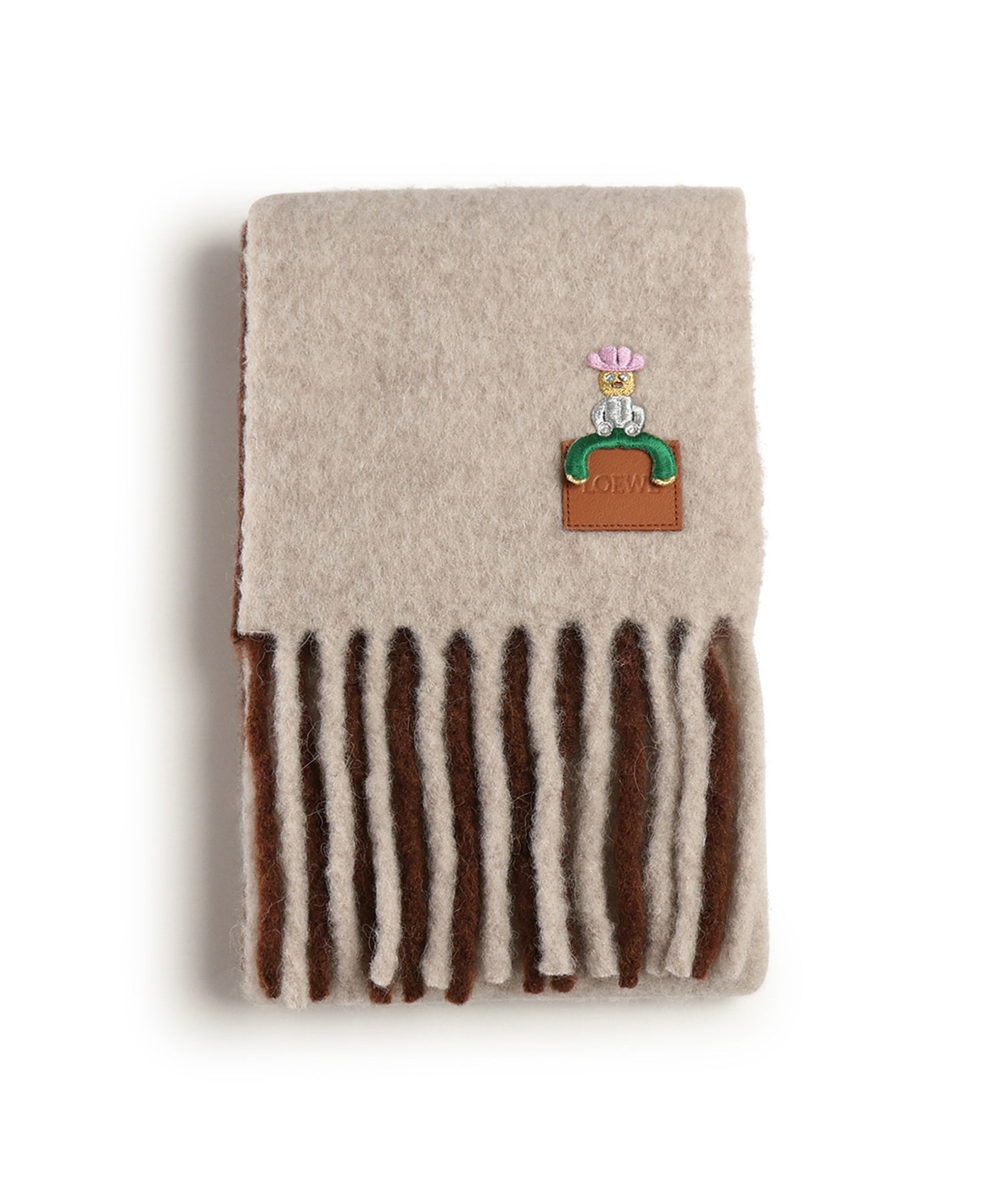 Sciarpa in misto lana e alpaca FSA7SS1W01 1225 LOEWE 