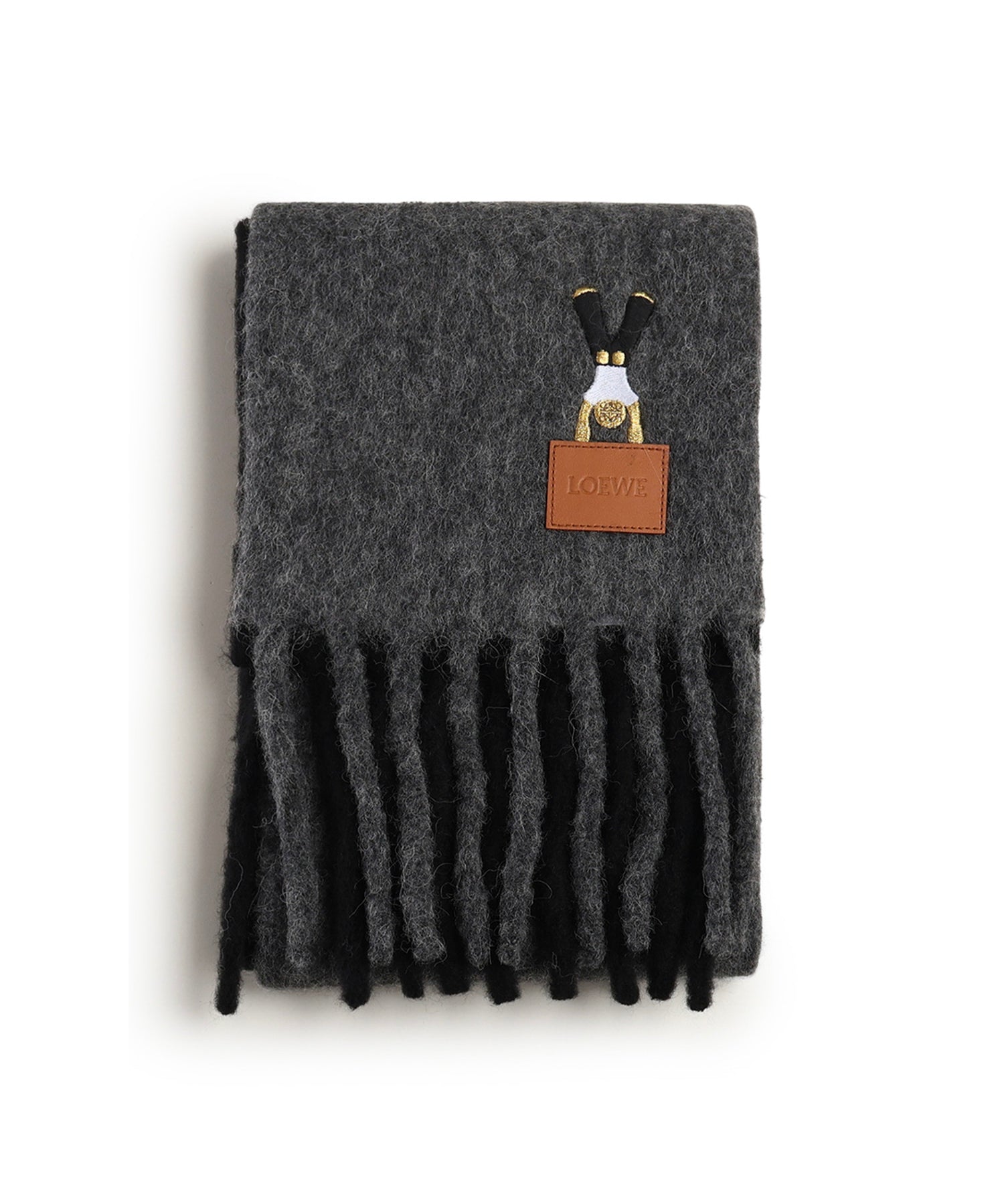 Sciarpa in misto lana e alpaca <BR/> FSF4SS1W03 1156 LOEWE 