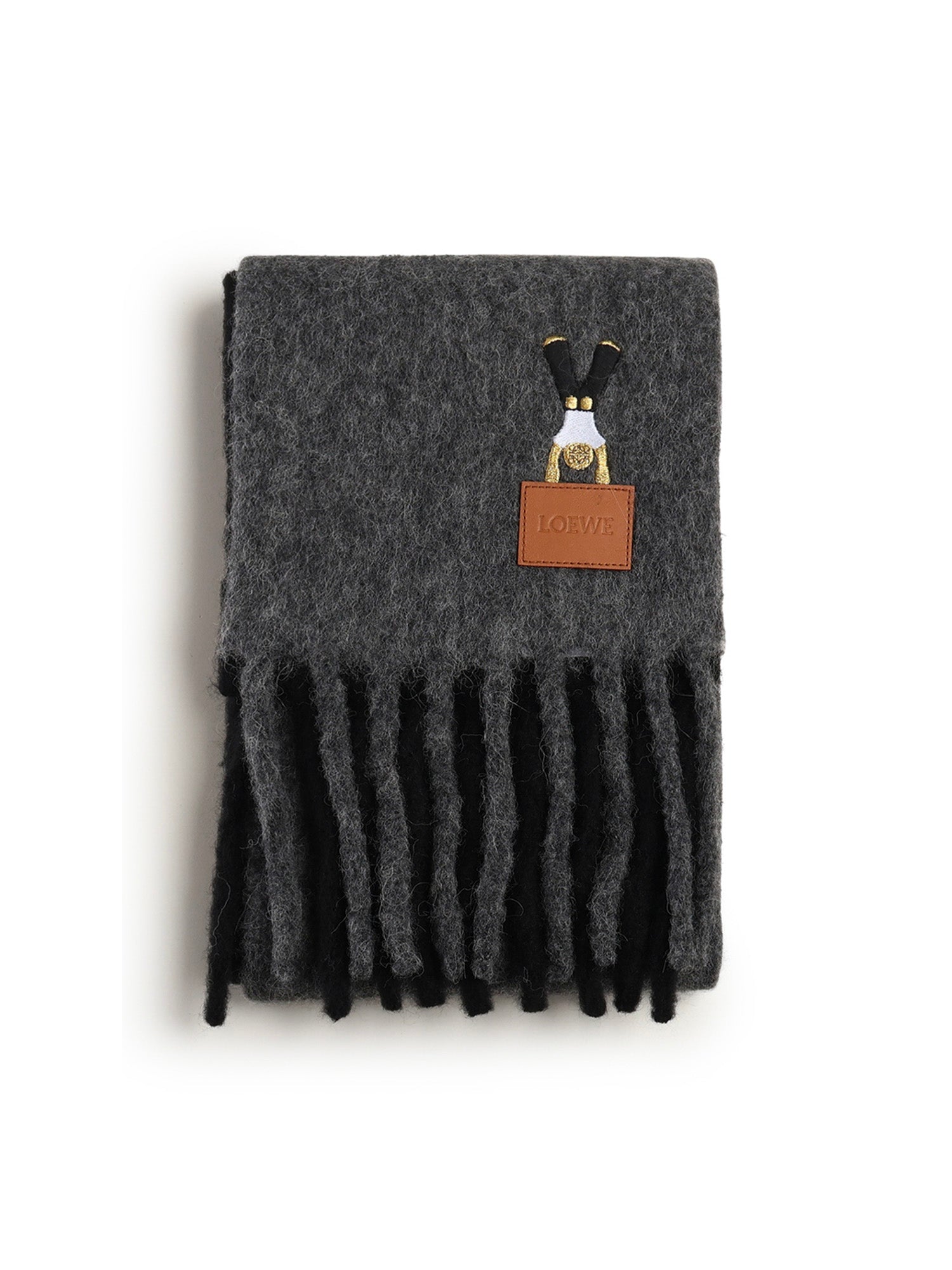 Sciarpa in misto lana e alpaca <BR/> FSF4SS1W03 1156 LOEWE 
