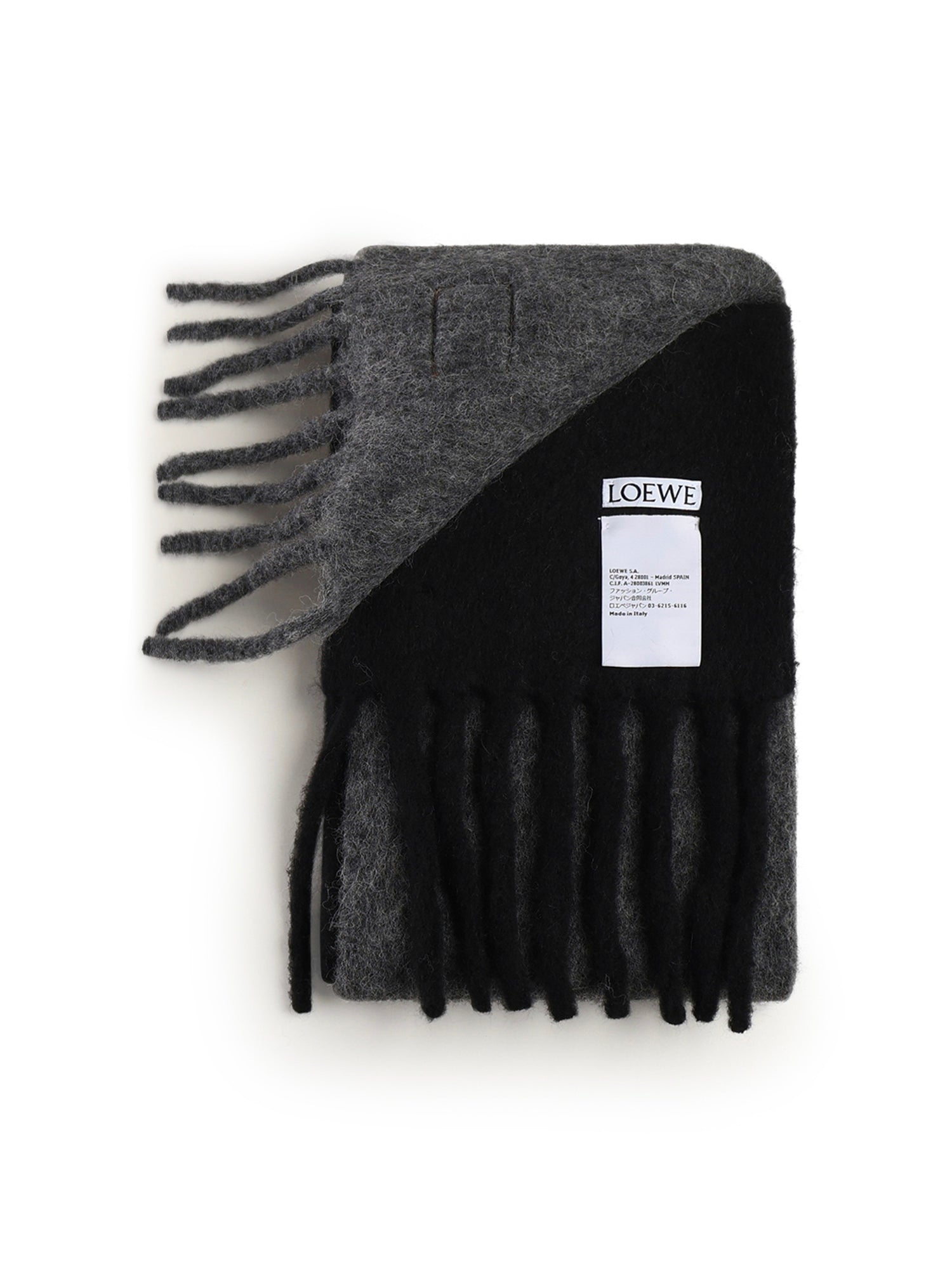 Sciarpa in misto lana e alpaca <BR/> FSF4SS1W03 1156 LOEWE 