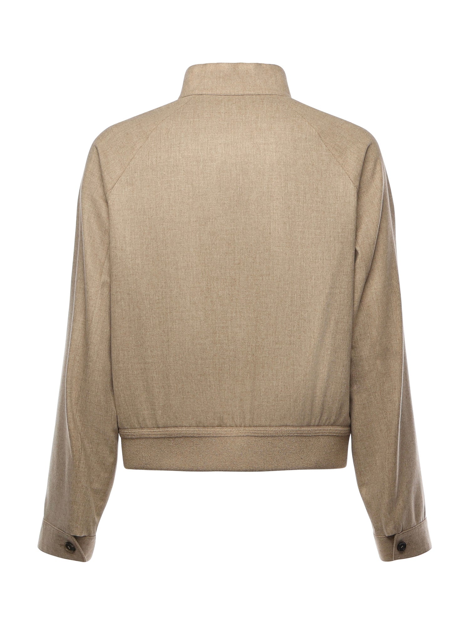 Giacca con zip in lana e cashmere H526Y02WC1 8586 LOEWE 
