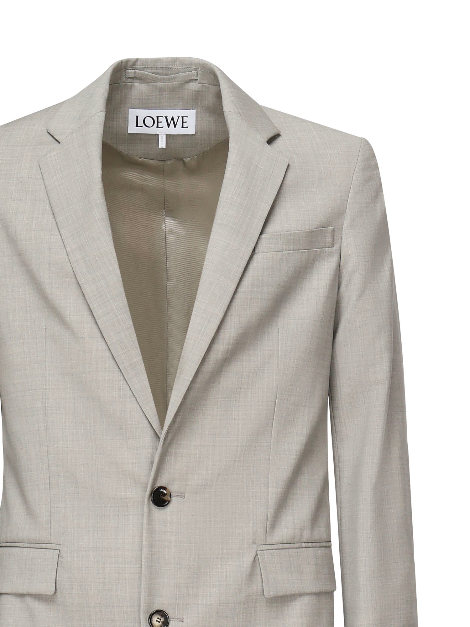 Giacca monopetto in lana<BR/> H526Y03WC3 1120 LOEWE 