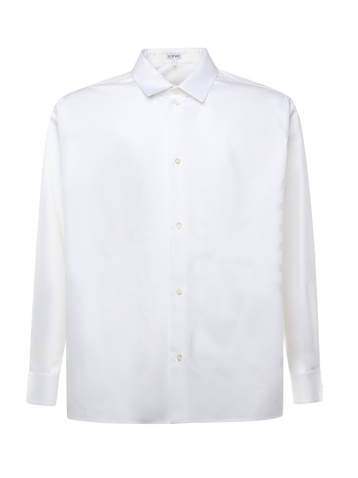 Camicia Anagram in cotone H526Y05WEO 2100 LOEWE 