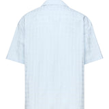 Camicia in jacquard di cotone H526Y05WEX 5140 LOEWE 