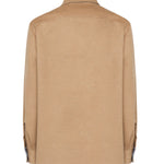 Giacca-camicia in lana vergine e cashmere H526Y05WF2 3151 LOEWE 