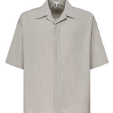Camicia sartoriale in lana H526Y05WFB 1120 LOEWE 