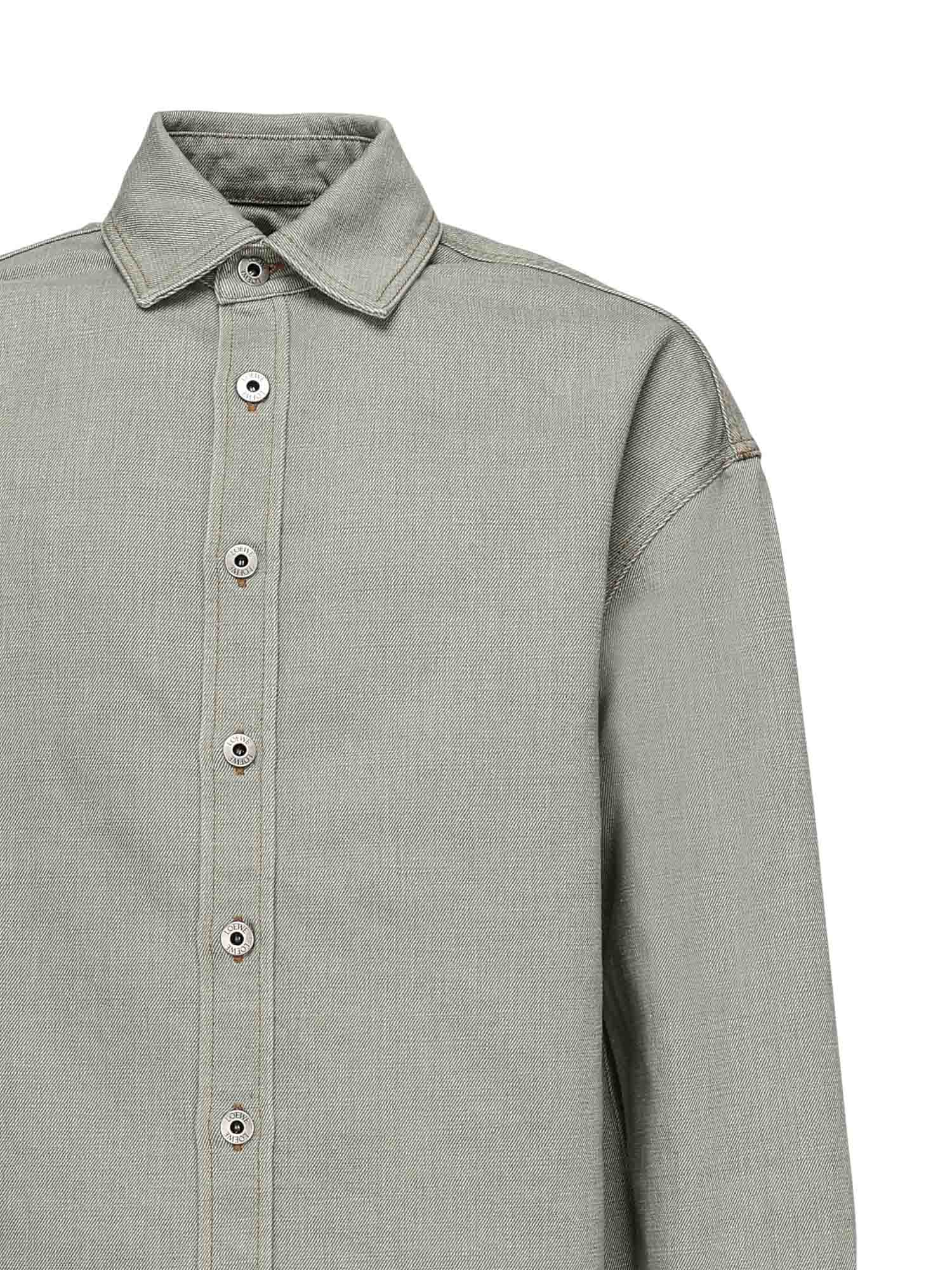 Camicia in denim H526Y1DW16 4160 LOEWE 