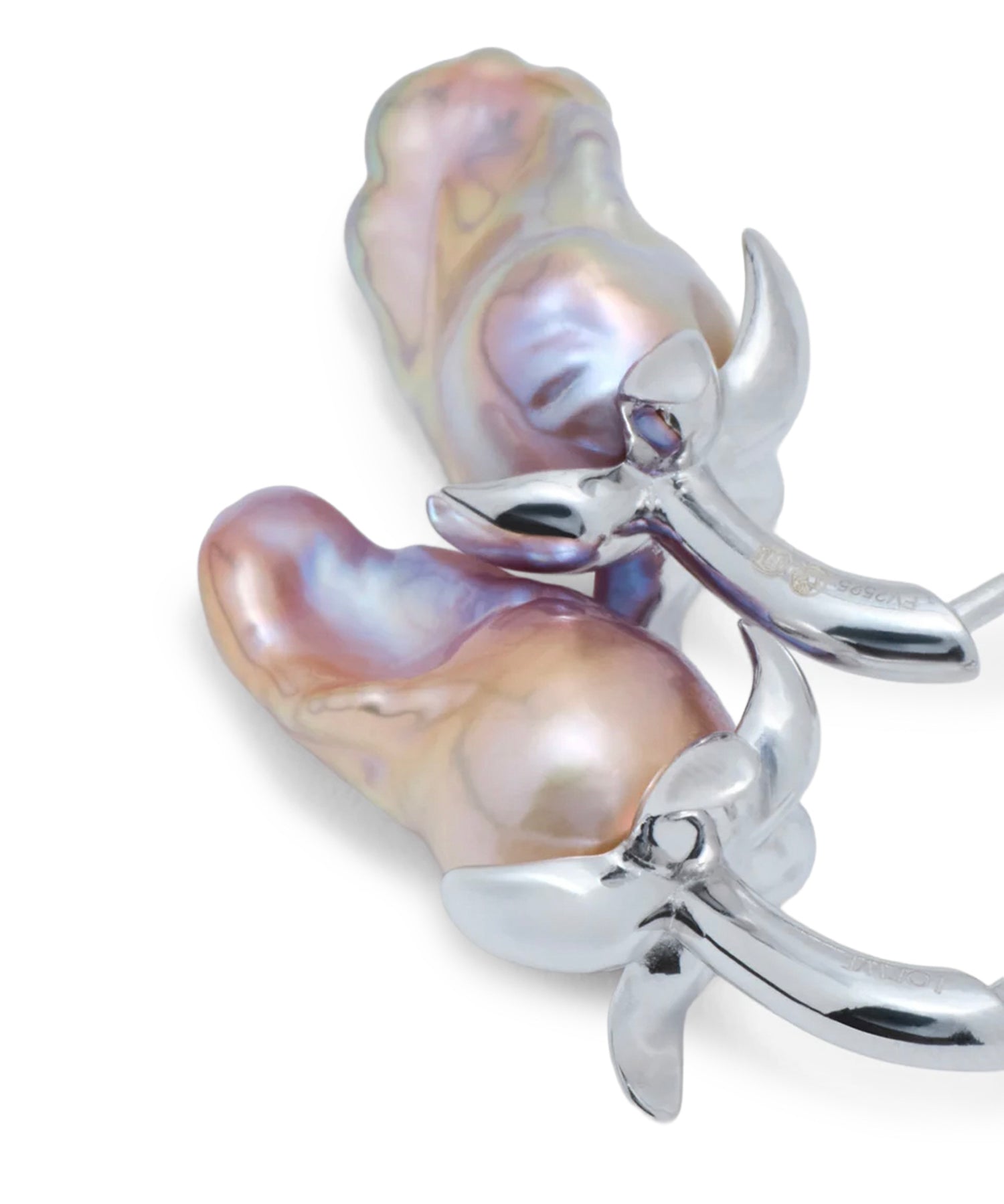 Orecchini fragola in argento sterling e perla JJ39239X01 4818 LOEWE 