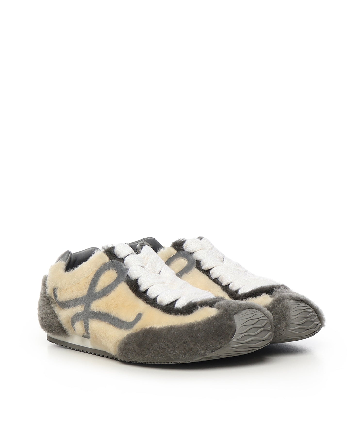 Sneaker Ballet Runner 2.0 in shearling L814282X73 8881 LOEWE 