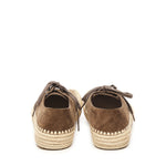 Stringate Rio in pelle scamosciata e rafia M526284X01 3170 LOEWE 