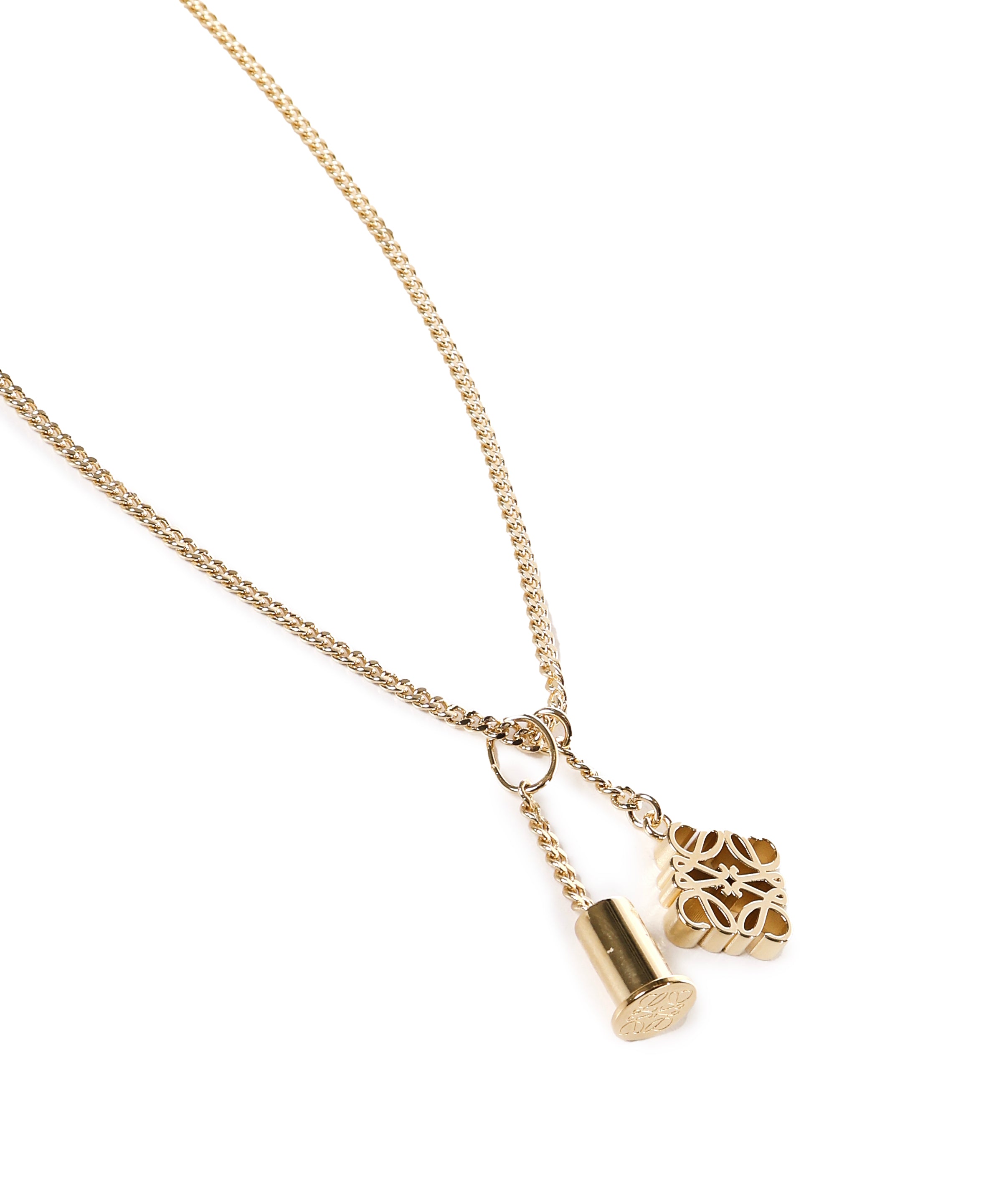 Collana personalizzata con ciondolo Anagram N691420X02 8130 LOEWE 