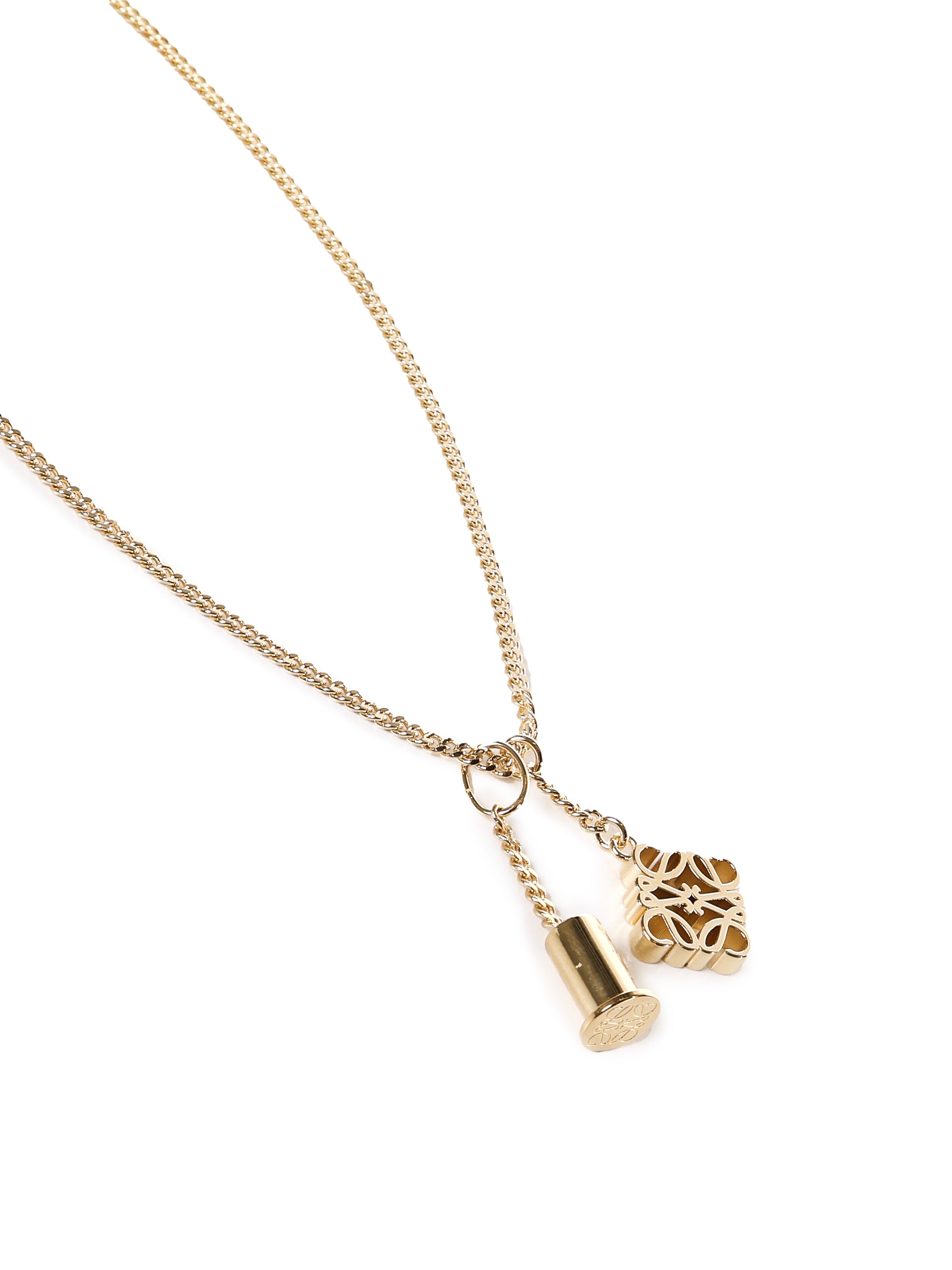 Collana personalizzata con ciondolo Anagram N691420X02 8130 LOEWE 
