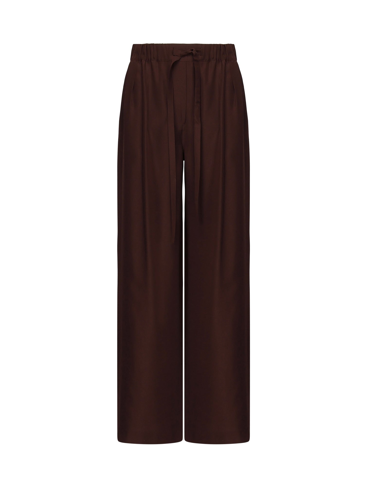 Pantaloni in crêpe di seta<BR/> S359Y04XH0 7110 LOEWE 