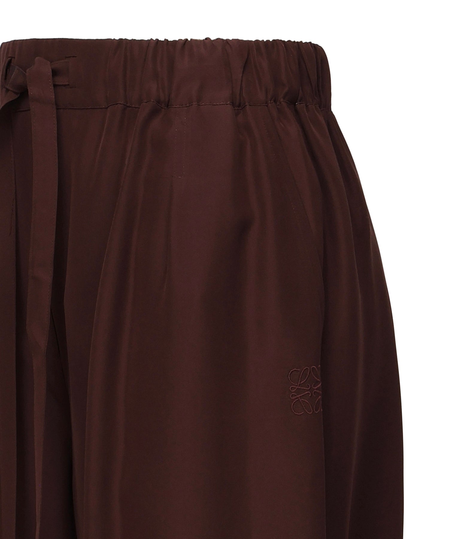 Pantaloni in crêpe di seta<BR/> S359Y04XH0 7110 LOEWE 