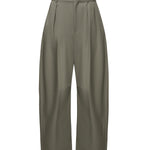 Pantaloni Barrel in cotone e seta S359Y04XH1 4160 LOEWE 