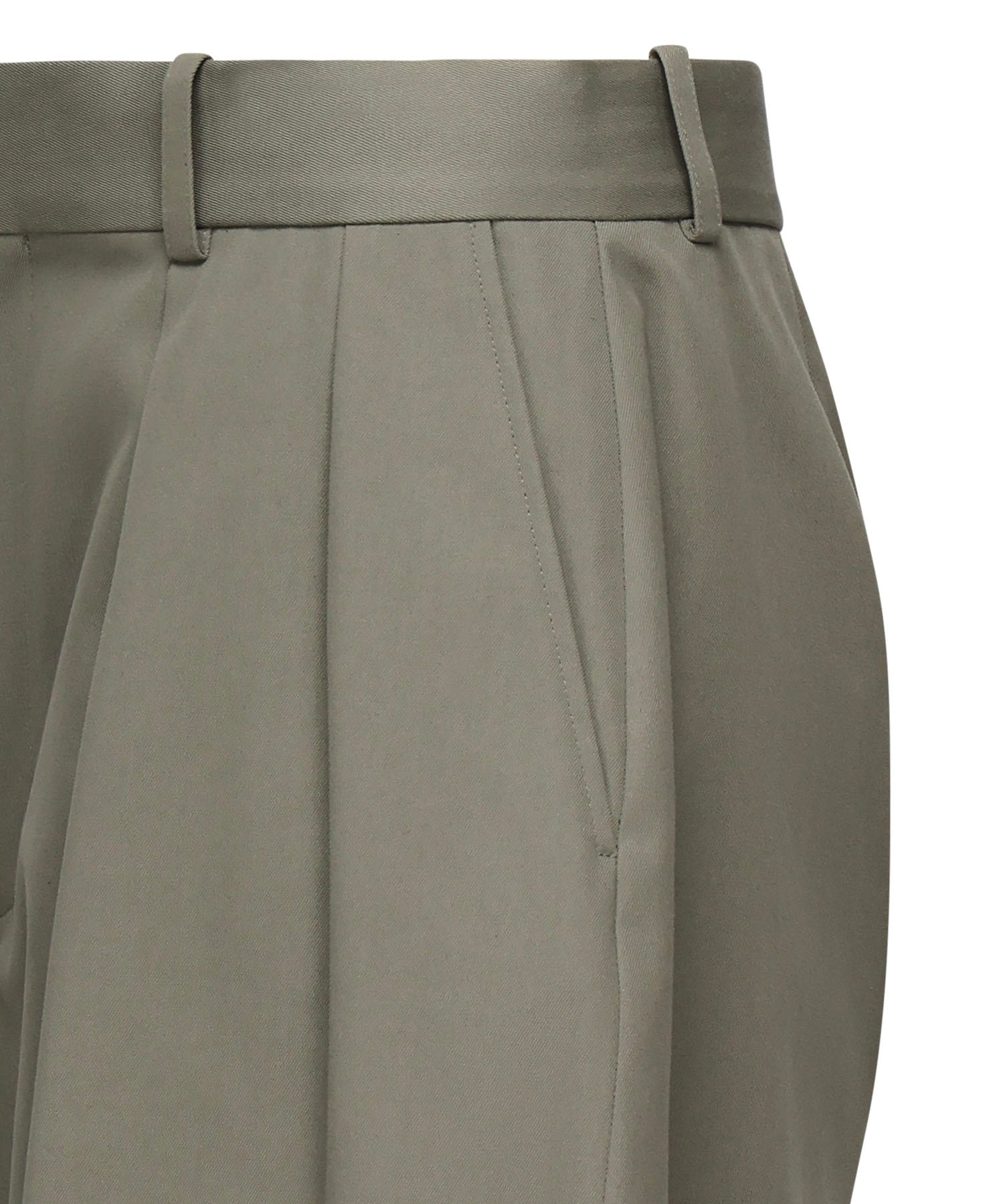 Pantaloni Barrel in cotone e seta S359Y04XH1 4160 LOEWE 