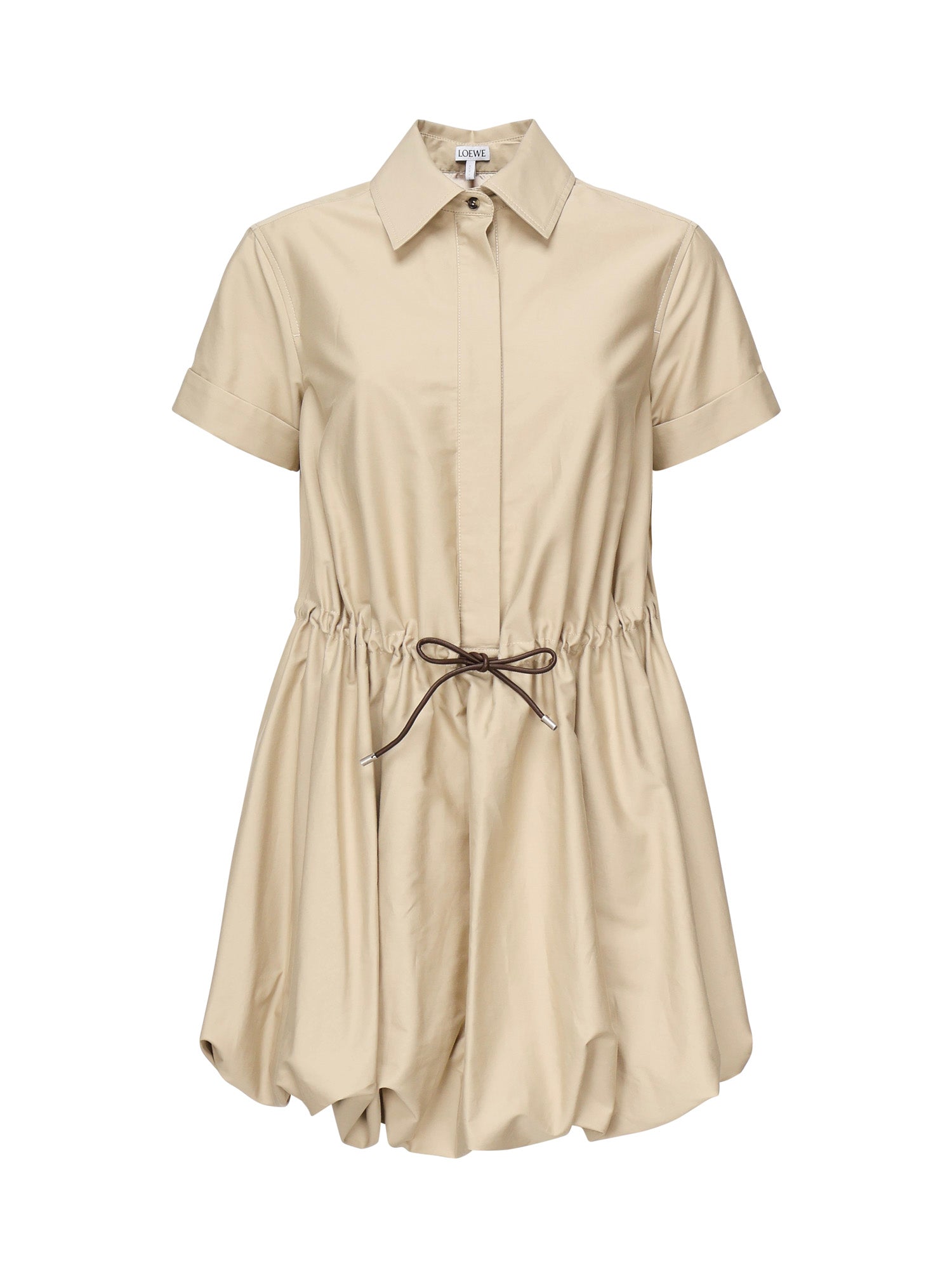 Abito in cotone e seta S359Y09XJF 2140 LOEWE 