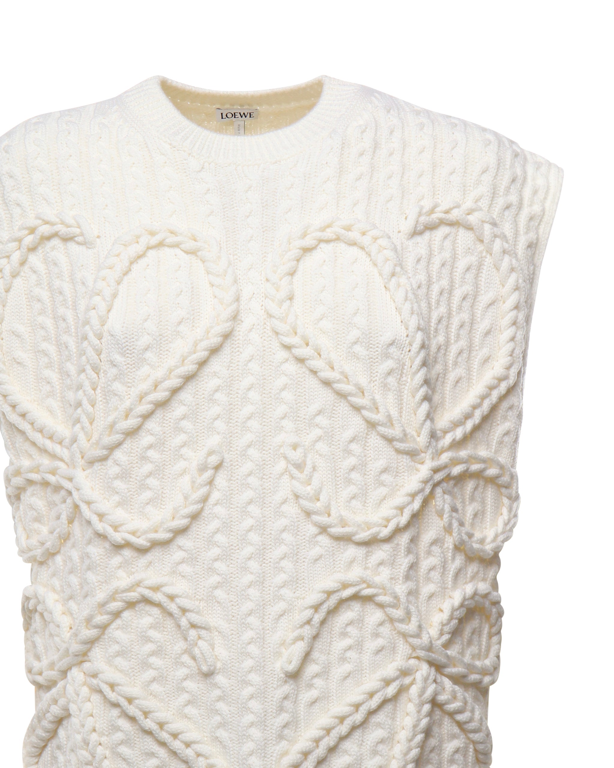 Gilet Anagram in lana<BR/> S359Y14KE4 2100 LOEWE 
